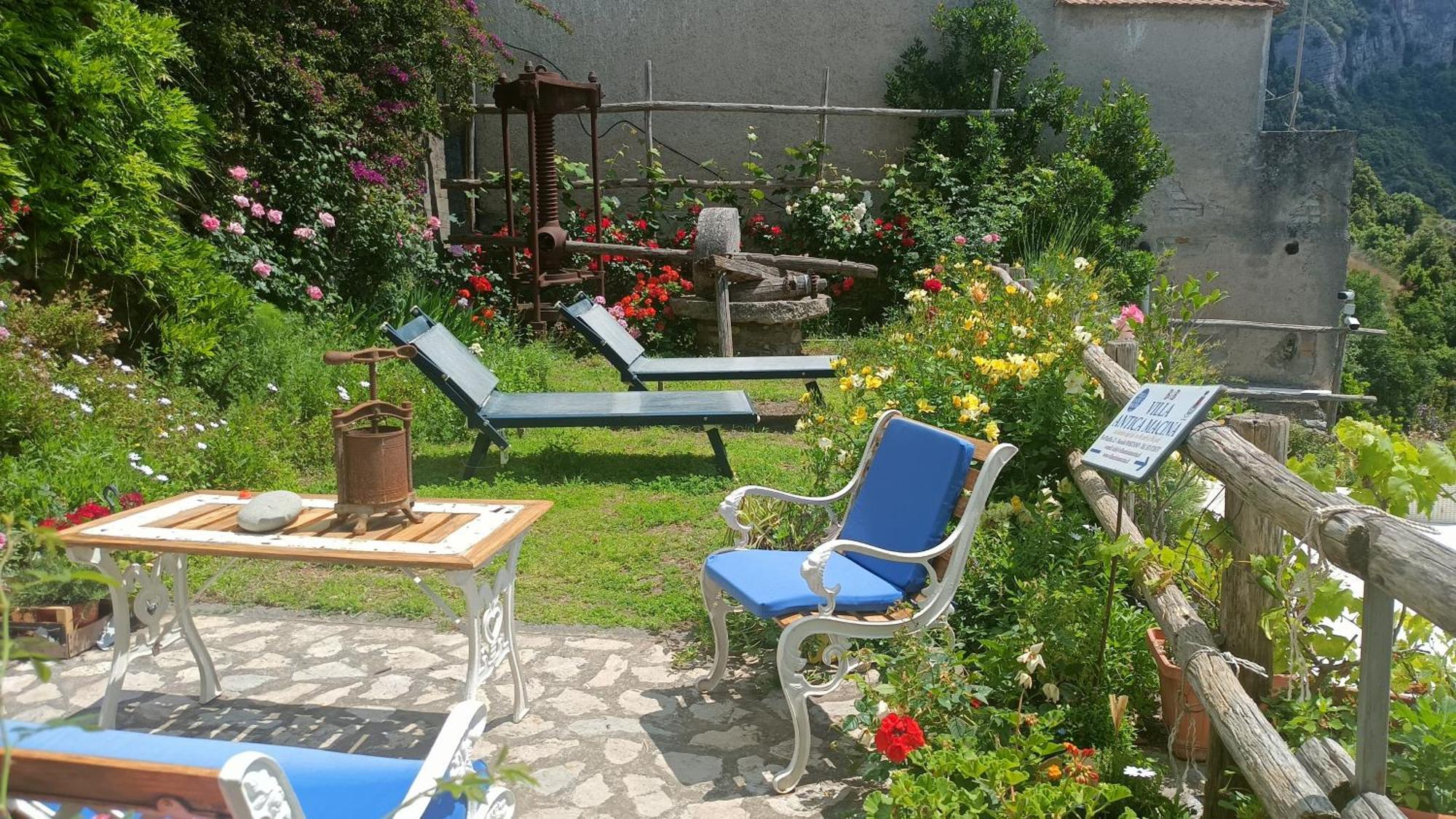 Villa Antica Macina Позитано Екстериор снимка